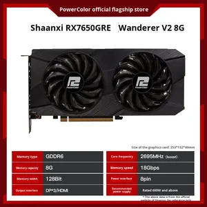 PowerColor New for XFX RX7650GRE/6750GRE <b>Fan</b> Desktop <b>Computer</b> Gaming Dedicated Graphics Card Desktop Gaming Graphics Card new Gr - Product Image 6