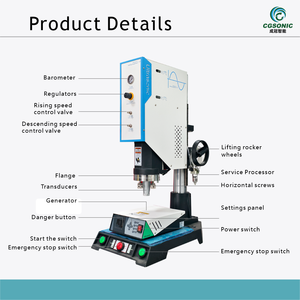 3500W nuevo Control Digital <span class=keywords><strong>profesional</strong></span> automático ultrasónico máquina de soldadura de <span class=keywords><strong>plástico</strong></span> 15k20k fábrica boquilla soldadura <span class=keywords><strong>soldador</strong></span> de <span class=keywords><strong>plástico</strong></span> - Product Image 2