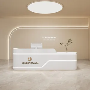 Mostrador de Recepción para Salón de Belleza, Peluquería, Consultorio Médico y Tienda de Ropa - Muebles de Oficina Comerciales Modernos y Minimalistas - Product Image 3