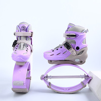 Chaussures de saut personnalisées avec logo, semelle extérieure en caoutchouc élastique, pour adultes, filles et garçons, chaussures de sport rebondissantes, taille réglable