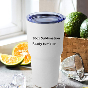 Vasos de sublimación de acero inoxidable, <span class=keywords><strong>taza</strong></span> de café al vacío, vaso de viaje aislado con tapa, venta al por mayor de fábrica, 30oz - Product Image 4