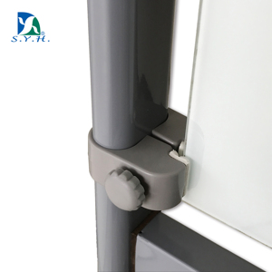 Doble cara reversible templado <span class=keywords><strong>de</strong></span> <span class=keywords><strong>vidrio</strong></span> magnético <span class=keywords><strong>pizarra</strong></span> con soporte - Product Image 2