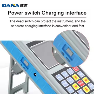 DANA-H130 Testeur de dureté numérique à applications polyvalentes, sept dispositifs d'impact, mesure en temps réel, testeur de dureté <span class=keywords><strong>Leeb</strong></span> portable - Product Image 4