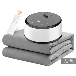 Couverture électrique chauffante intelligente PTC à température constante pour double <span class=keywords><strong>personne</strong></span> avec télécommande pour le ménage et la voiture - Product Image 1