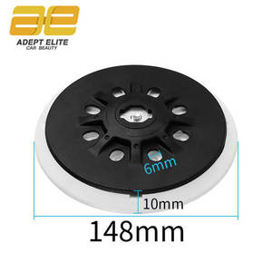 Base de Lijado de Alta Calidad de 6 Pulgadas y 48 Agujeros - Base de Lijado sin Polvo con Velcro para Discos de Lijado Festool - Product Image 6