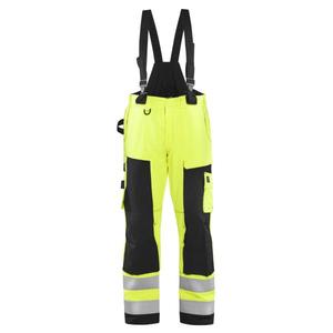 BLAKLADER - 186815303389C52 Pantalon d'hiver Multinorm Hi-vis Jaune/Bleu marine-EAN 7330509391051 WORKWEAR RÉSISTANT AUX FLAMMES - Product Image 1