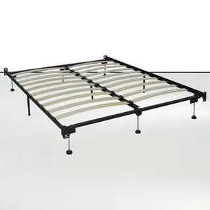 China wholesale factory price metal frame bed with ribbons for bedroom furniture