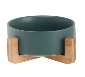 סט מודרני של כלי אוכל וקערת האכלה לחיות מחמד, ידידותי לסביבה, מוגבה ומשוקלל, למזון ומים לחתולים, בעיצוב חמוד - Product Image 1