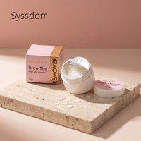 Syssdorr – Dissolvant doux pour teinture de sourcils, élimine en toute sécurité les taches indésirables de la teinture hybride, non irritant
