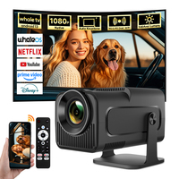 Proyector Portátil Mini para Exteriores Hotack HY320AA, LCD LED Inteligente Android TV, Proyector de Cine en Casa