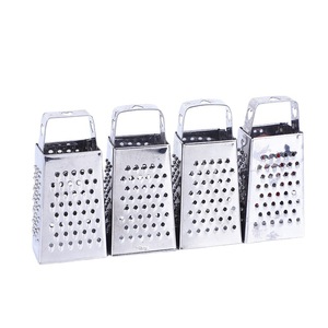 All Stainless Steel Handle 4 Sides <b>Tool</b> Multi Heart Shaped Mini Grater for <b>Fruits</b> Cheese Ginger <b>Vegetable</b> Slicer - Product Image 1