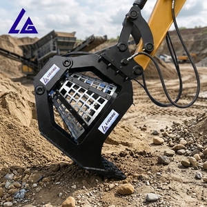 LIGONG Godet de criblage vibrant type Riddle pour excavatrice de 3,5 à 30 tonnes, pour la séparation des sols sur site minier, Prix usine CE - Product Image 3