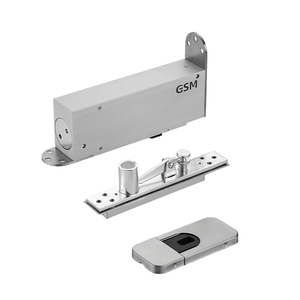 890 Hydraulic Stainless Steel Door Closer Self-Closing Adjustable 300KG Concealed <strong>Pivot</strong> <strong>Hinge</strong> Modern Design for Hotels Iron - Product Image 3