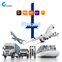 Agent de transport maritime rapide vers l'Espagne, la Finlande, les États-Unis, y compris les services express LCL, FedEx, UPS Express, 20+ ans d'expérience