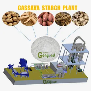 cassava potato starch production line
