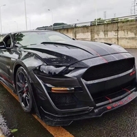 Nuevo Capó de Motor Ventilado de Fibra de Carbono con Pernos para Mustang S550 2018-2023 GT - Instalación con Pernos