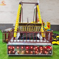 Produits de parc d'attractions, équipements de fête foraine, attractions pour enfants, balançoire bateau, mini bateau pirate à vendre