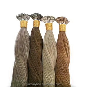 Extensions de cheveux 100 % naturels Remy Eonian, style lisse, kératine de qualité 12A, pointe en I, origine péruvienne, vente en gros - Product Image 6