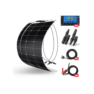 Kits solaires DIY pour camping-car/bateau, systèmes solaires flexibles 12V 100W 200W 400W - Product Image 1