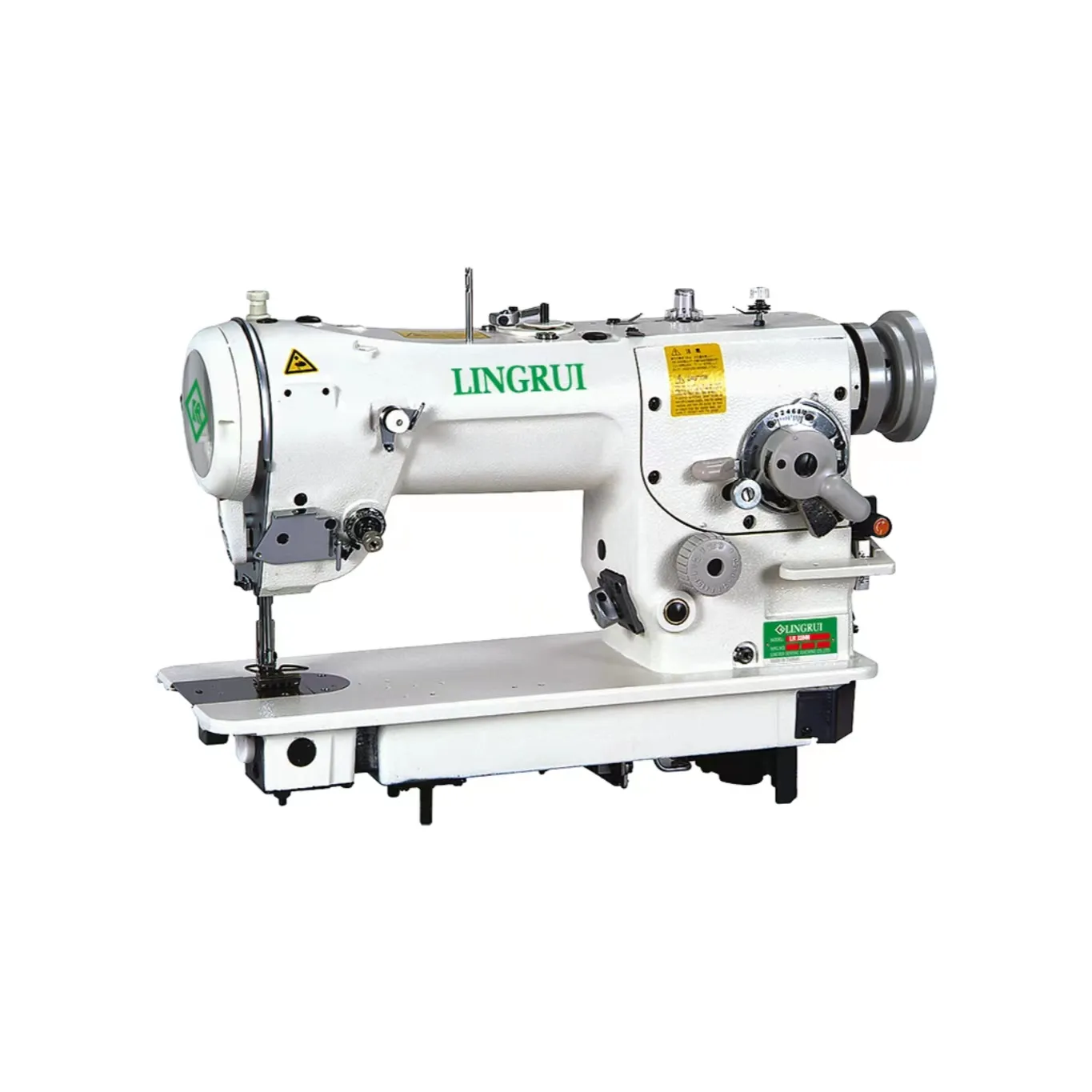Máquina de coser industrial de puntada en zigzag de alta velocidad LR 2284N (función de 1 Paso 2 puntos, 3 Pasos 4 puntos)
