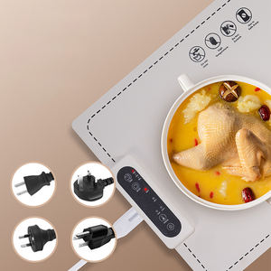 Nieuw Product Opvouwbaar Siliconen Voedselverwarmend Dienblad Elektrische Voedselverwarming Mat Voedsel Warmer Mat Met Instelbare Temperatuur - Product Image 2