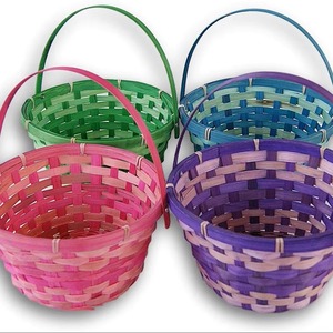 Eco-Friendly Natural Bamboo Weaving Basket Vibrant Colors Decorative Gift Packing <b>Box</b> from Vietnam <b>Cheap</b> Price - Product Image 4