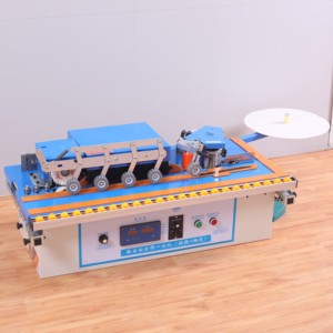 Machine à bois intégrée double face pour le collage de chants droits et courbes, le bordage double face, le polissage et la finition des coins - Product Image 6