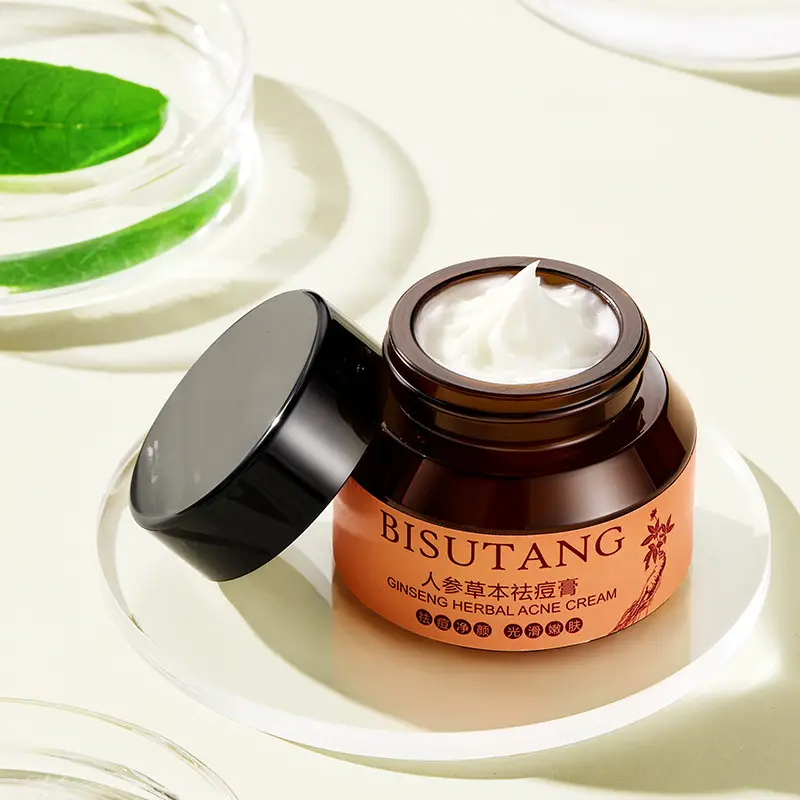 BISUTANG 2022 Women Men Acne-Aid Treatment Soothes Acne Scars Removal Skin Care Facial Products Ginseng Herbal Cream For Acne