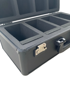 Scatola porta <span class=keywords><strong>carte</strong></span> graduate a 3 file per custodie PSA con finestra di visualizzazione - Product Image 4