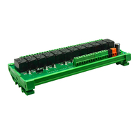 Amplificateur d'isolation octocoupleur à 12 canaux, 2 pièces, module de relais, signal de déclencheur compatible, 10A 30vdc 10A 250vac