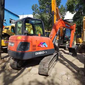 Mini pelle Doosan à bas prix Excavatrice Doosan DH60-7 Doosan DH60 à vendre - Product Image 1