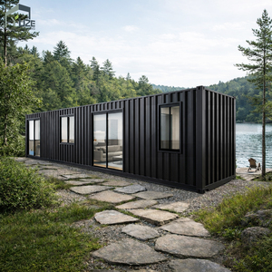 Aménagement personnalisé de maisons préfabriquées à deux chambres Maison de luxe de 40 pieds avec prix - Product Image 2