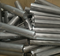 Tube perforé en acier inoxydable sur mesure, tuyau perforé pour système de filtration et de drainage industriel