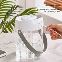 Humidificateur de bureau USB 2000 ml grande capacité, mini-brumisateur portable avec deux modes de pulvérisation pour chambre, bureau et plantes