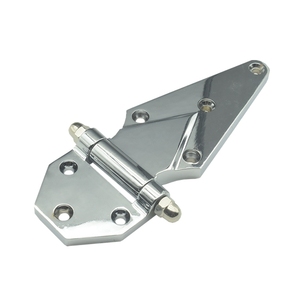 Charnières plates pour four, porte de congélateur, fourgon industriel, équipement de cuisine vapeur, en alliage de zinc - Product Image 2