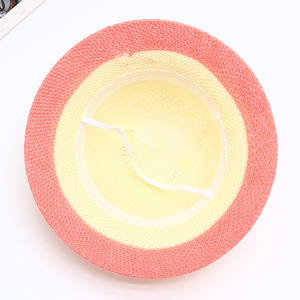 Chapeau de paille de pêcheur d'été pour enfants Protection solaire Chapeau de plage pour garçons et filles Bébé Vente en gros - Product Image 2