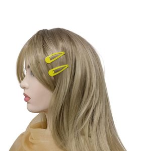 Lot de 40 barrettes noires de 2 pouces pour femmes, pinces à <span class=keywords><strong>cheveux</strong></span> en métal, accessoires - Product Image 1