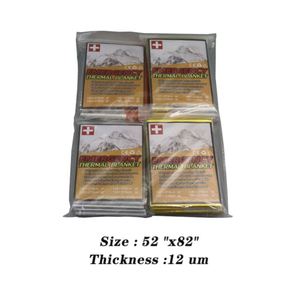 Couverture isotherme en Mylar pour la survie, rétention de chaleur, personnalisable - Product Image 2