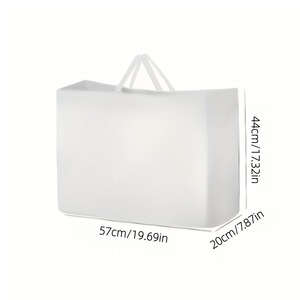 Housse de rangement pour robe de mariée, épaisse et résistante, en cuir, pour robe bustier, anti-humidité, avec fermeture éclair, grande taille - Product Image 4