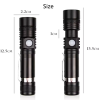Prix d'usine super lumineux haute puissance longue portée puissant rechargeable Zoomable petit t6 lampes de poche led torches lampe de poche