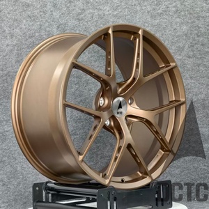 Jantes forgées <span class=keywords><strong>DATC</strong></span> 17-19 pouces à rayons en Y, à déport profond, 4x100 5x100 5x112 5x114.3 5x120, style JDM pour Civic Corolla Mazda3 - Product Image 3