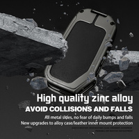 Coque de protection pour clé de voiture en alliage de zinc pour Kia Sportage 2023 2024 Ray Sorento Soul Telluride Cerato 2020 K5 K8