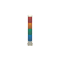 Ampoule LED industrielle de signalisation et d'avertissement Auspicious 12V 24V 110V 220V avec buzzer et plaque de fixation Rouge/Orange/Vert/Bleu/Blanc