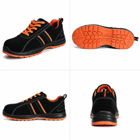 Chaussures de protection unisexe légères et souples anti-choc à embout en acier, antistatiques, pour le travail industriel en automne, directement de l'usine