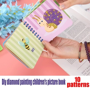 <span class=keywords><strong>Libro</strong></span> <span class=keywords><strong>de</strong></span> tarjetas <span class=keywords><strong>de</strong></span> pintura <span class=keywords><strong>de</strong></span> diamante artesanal para niños, cartón, Animal, fruta, pieza hecha a mano, taladro, aprendizaje del aprendizaje, puzle, <span class=keywords><strong>libro</strong></span> <span class=keywords><strong>de</strong></span> lectura - Product Image 3