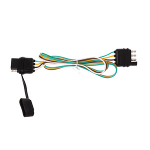 Trailer Connector 4 Pin <b>Plug</b> Socket Extension Cable RV <b>Adapter</b> Taillight Signal Connection - Product Image 2