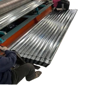 Matériau de construction <span class=keywords><strong>du</strong></span> panneau de toit galvanisé zingué calibre 26 28 Gi Bwg30 Bwg32 G90 G60 tôle de toit en acier ondulé - Product Image 4