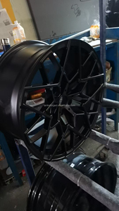 Rines Forjados Cóncavos Negros 5x112 813m Estilo 20 21 para <span class=keywords><strong>BMW</strong></span> M850i M8 <span class=keywords><strong>Cabrio</strong></span> F91 F92 F93 850i M850 Serie 8 Competition <span class=keywords><strong>2022</strong></span> 2025 - Product Image 5