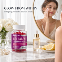 Gummies pour la croissance des cheveux, biotine, collagène, végétaliennes, beauté, peau, ongles, soutien, formule personnalisée OEM ODM, emballage