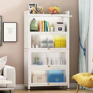 Nouveau <span class=keywords><strong>design</strong></span> de cuisine premium armoire de rangement multifonctionnelle pour <span class=keywords><strong>micro</strong></span>-ondes armoire de rangement pour couverts avec porte - Product Image 6